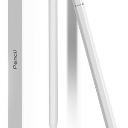 Stylus Pen Compatible with iPad Pro/Air/ Mini Tablet Drawing & Writing (White)