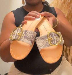 Snake Skin Sandles
