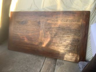 Nice solid wood dining table.