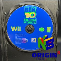 NINTENDO WII! BEN 10 ALIEN FORCE GAME DISC ONLY! TESTED & WORKING! VERY GOOD!