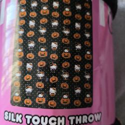 Hello Kitty Halloween Blanket 
