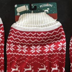 Pet Sweater Holiday / Suéter para mascotas
