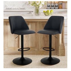 COLAMY Bar Stools Set of 2