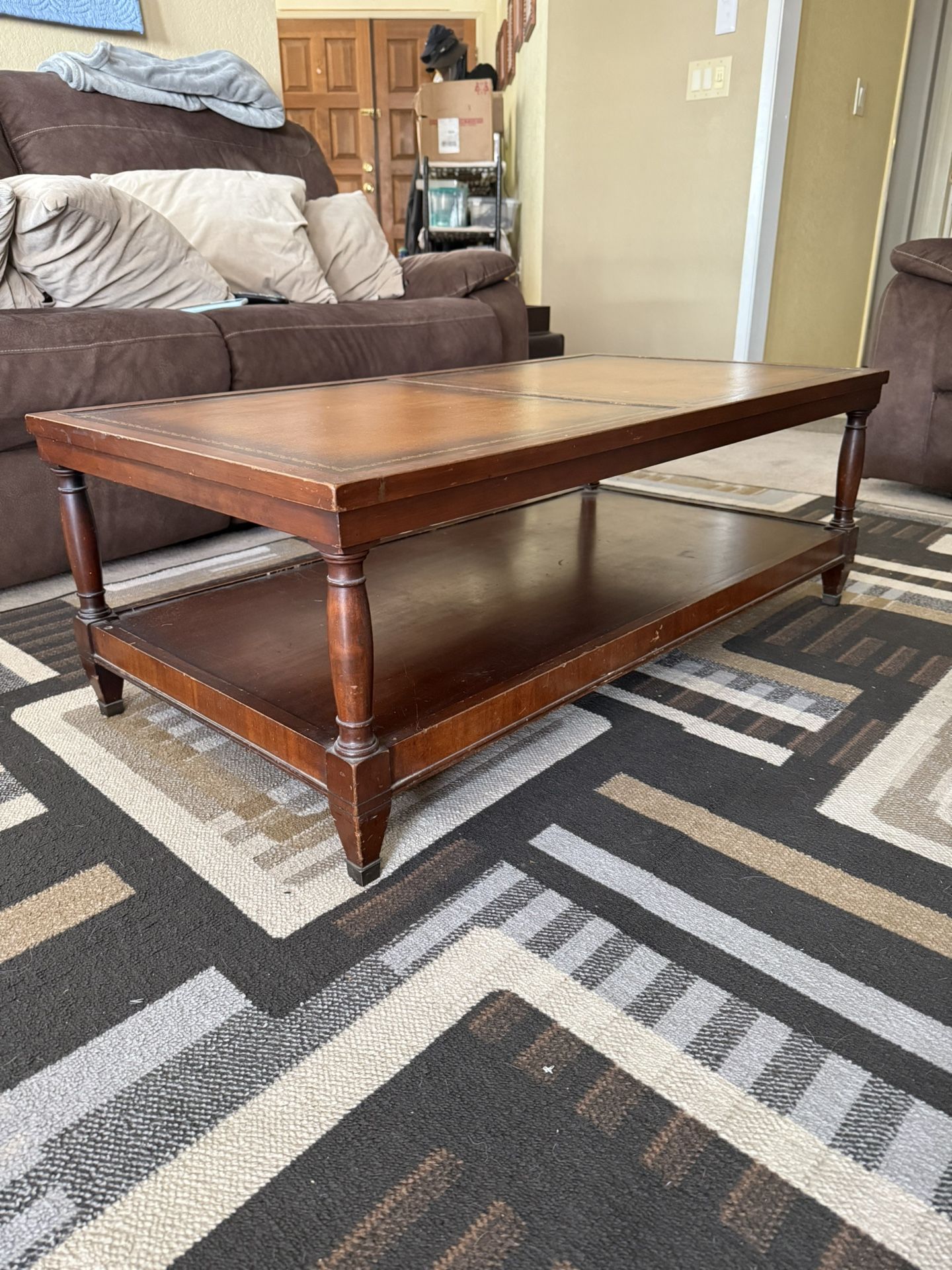 Mahogany Coffee Table