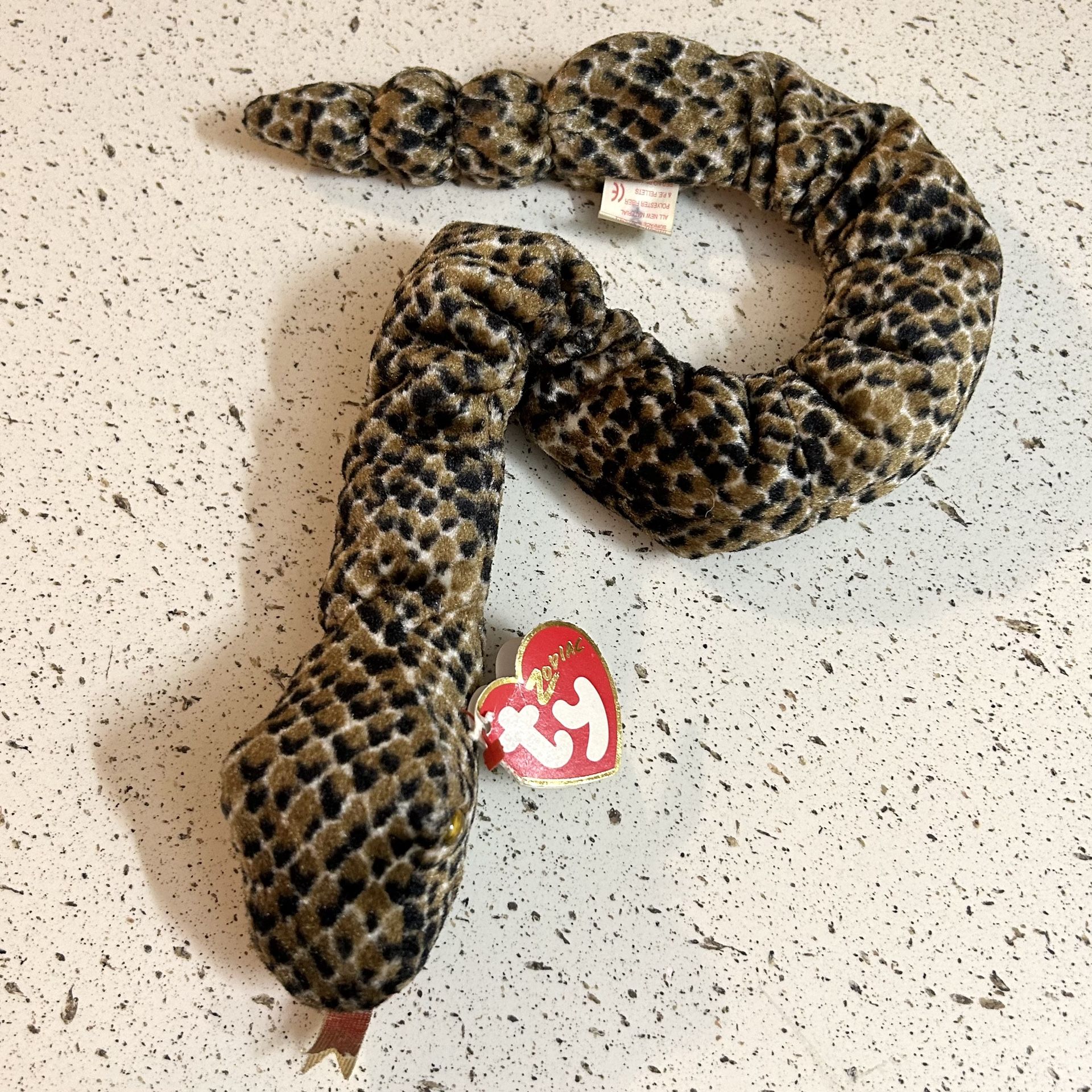 Vintage 2000 Ty Beanie Babies Zodiac Snake