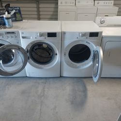 Front Load Washer and Electric Dryer 