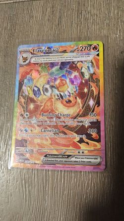 Flareon SIR Prismatic Evolutions Or TRADE