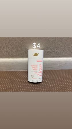 Dove whole body deodorant