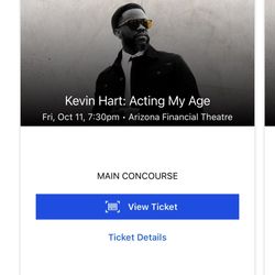 Very Good seats Kevin hart