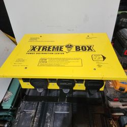 Southwire 50A 125/250V Temporary Power Distribution Box X-Treme Box 6-Twist Lock Newer Used 
