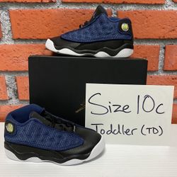 Nike Air Jordan 13 Toddler ‘Brave Blue’ Size 10C (TD)