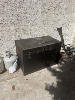 Old Antique Chest with Keys