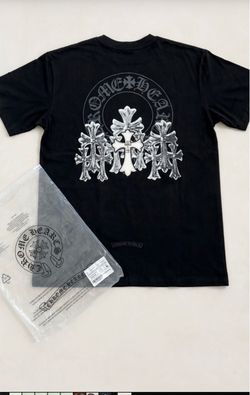 Chrome Hearts Black Cross Graphic T-Shirt