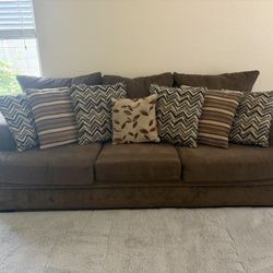 Brown Couch (Used)