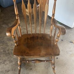 Solid Wood Rocking Chair