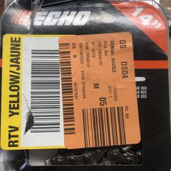 Echo 14” Chainsaw Blade (Brand New!)