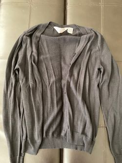 Blue school uniform sweater
