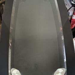 Modern Glass/metal Center Table