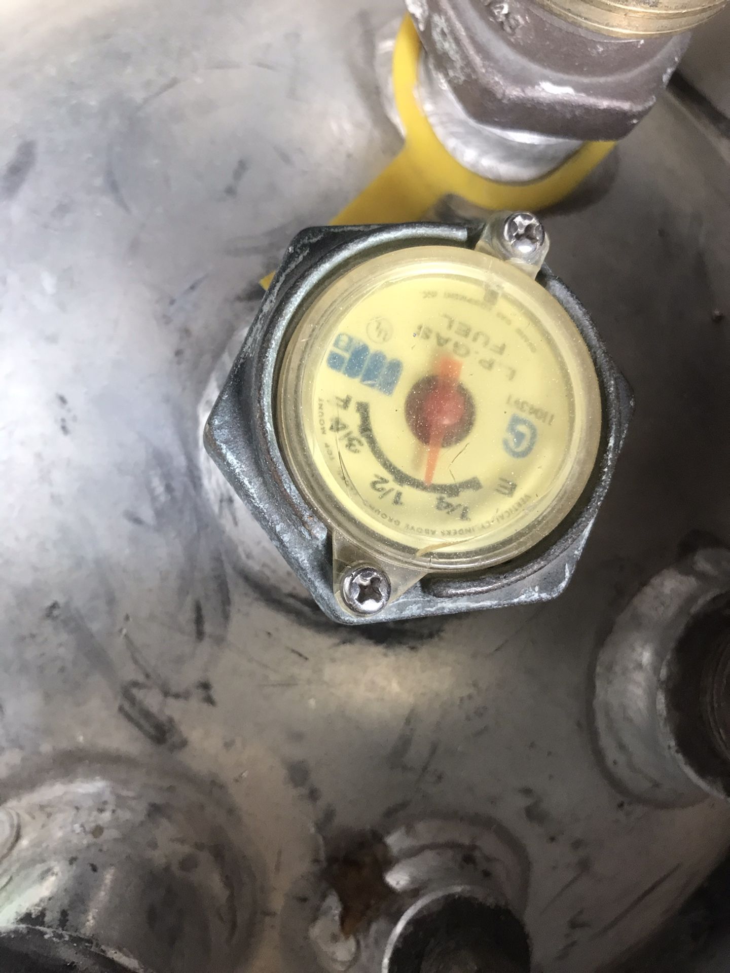 Forklift Propane/fuel Tank Half Full