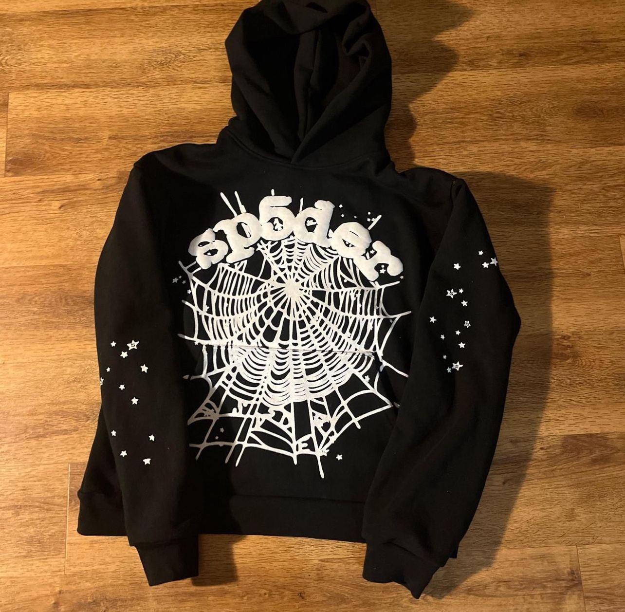 Black And White Spider Hoodie