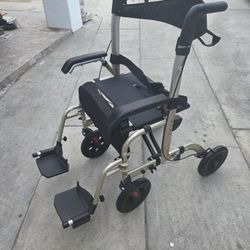 New All Terrain Elenker 2 In 1 Walker Wheelchair Combo. Purple,Red, Green Chmpgne, Blue