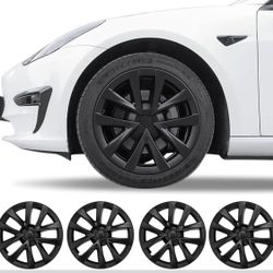 Model 3 Hubcaps - 18 Inch Aero Wheel Covers