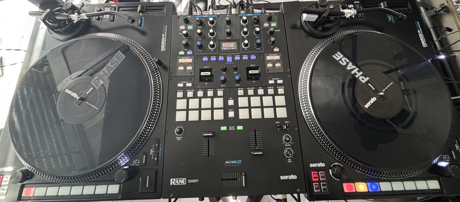 Reloop RP8000 MK2 & Rane Seveny And Phase DJ