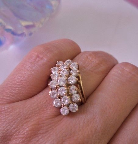 Anillo De Oro 10 Quilates Vintage