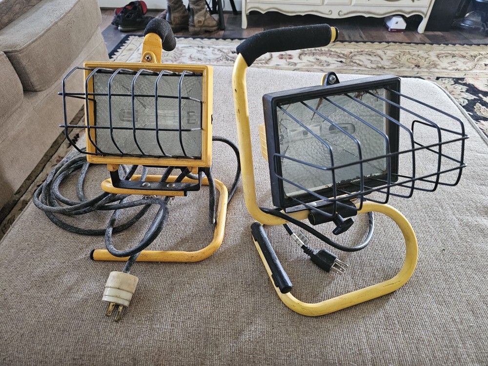 Quartz hylagen work lights