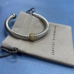 David Yurman white Pomegranate Diamond Bracelet 7mm