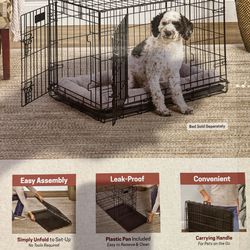 Folding crate for pets