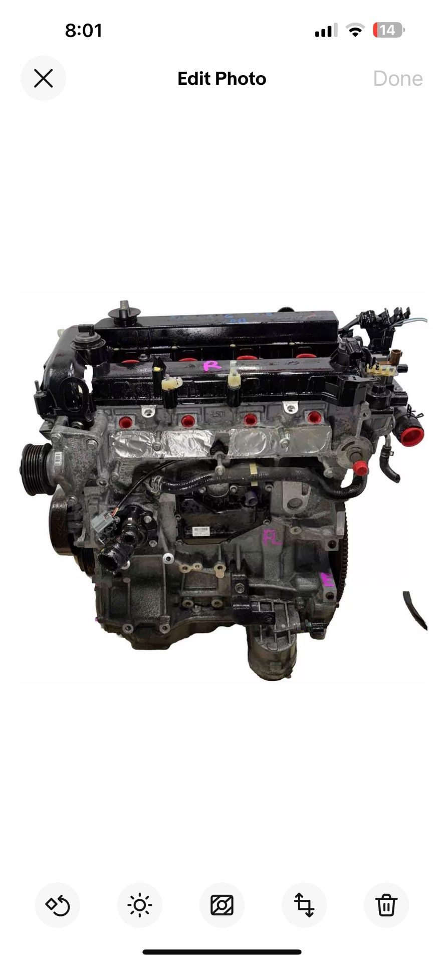 2011 Mazda 6 2.5L 4-CYLINDER Automatic Engine ( PART ) WORKING