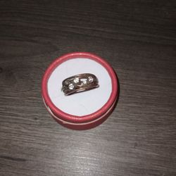 Wide Rhinestone Ring