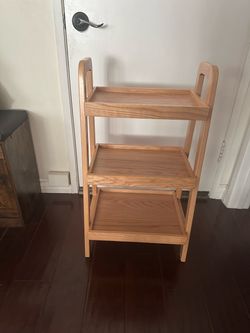 Wooden shelf 3 Tier wide