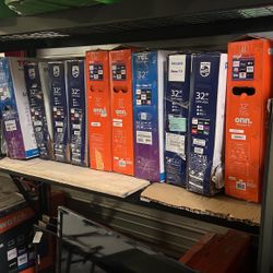 TCL, Phillips, & Onn 32” TVs 