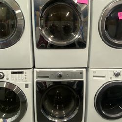 ✅ BEAUTIFUL 😻 SET WASHER AND DRYER WHITE GAS 27” INCH WIDTH KENMORE 
