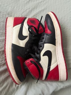 Jordan 1 - bred toe