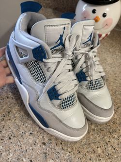 Jordans 4 Military Blue