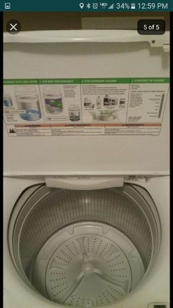Kenmore HE washer and dryer