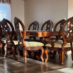 dining room with chairs