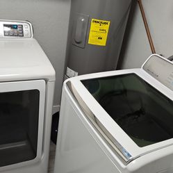 Samsung washer and electric dryer HE King size capacity 5.0&7.4 Cuft