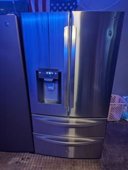 LG Steel 4-Door Refrigerator