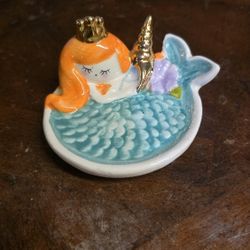 Ceramic Trinket Ring Dish
