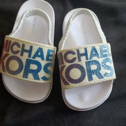 Girl Toddler Size 5 Michael Kors Sandals 