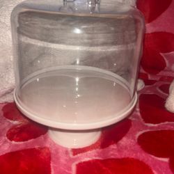 Small Bunny Plastic Cake Holder