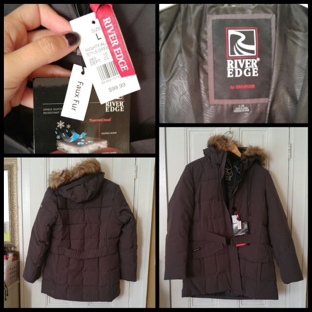 Brand NWT River Edge Womens Winter Coat / Jacket