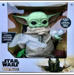 Disney Star Wars The Mandalorian Child Baby Yoda Frog by Mattel