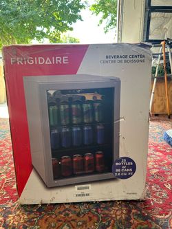 ABrand New Frigidaire 88-Can Beverage Center / Mini Fridge - In Box!