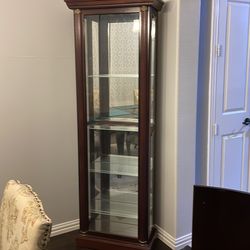 Lighted Curio cabinet