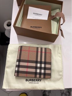 Burberry wallet men